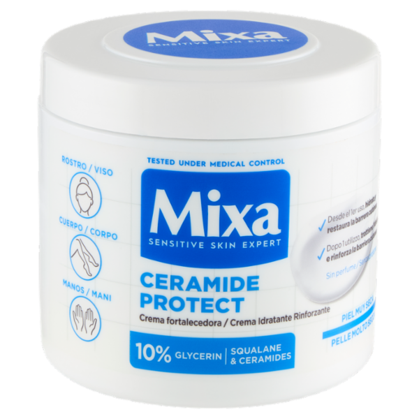 Mixa Ceramide Protect Crema Idratante Rinforzante 400 ml