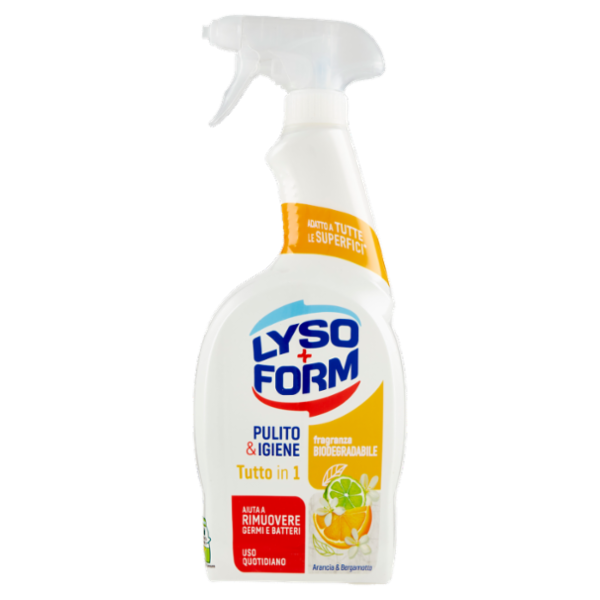 Lysoform Pulito & Igiene Tutto in 1 Arancia & Bergamotto 700 ml