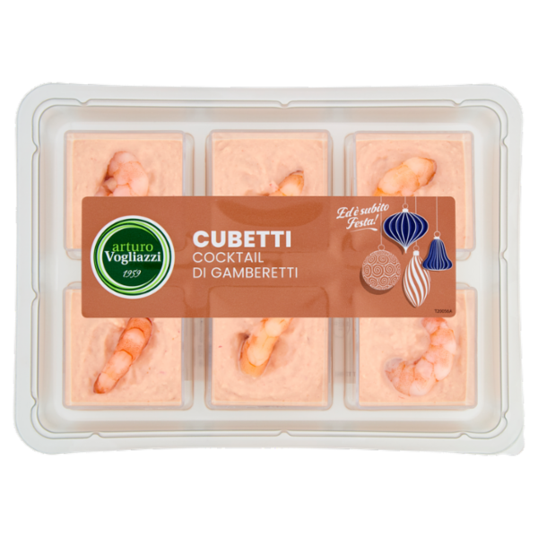 arturo Vogliazzi Cubetti Cocktail di Gamberetti 270 g