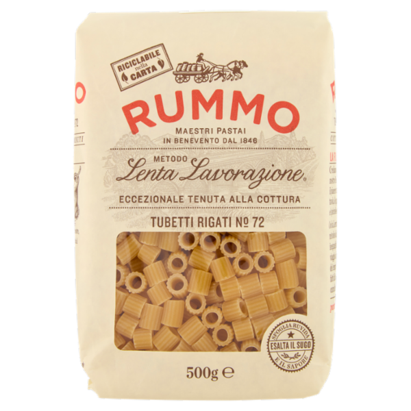 Rummo Tubetti Rigati N° 72 500 g