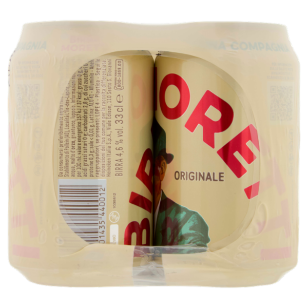 Birra Moretti Ricetta Originale 6 x 33 cl