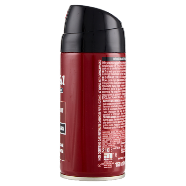 Intesa Pour Homme Deodorant Parfumé Ylang-Ylang Body Spray 150 mL