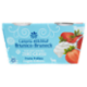 Latteria Brunico Yogurt Magro Zero Grassi Frutta Frullata Fragola 2 x 125 g