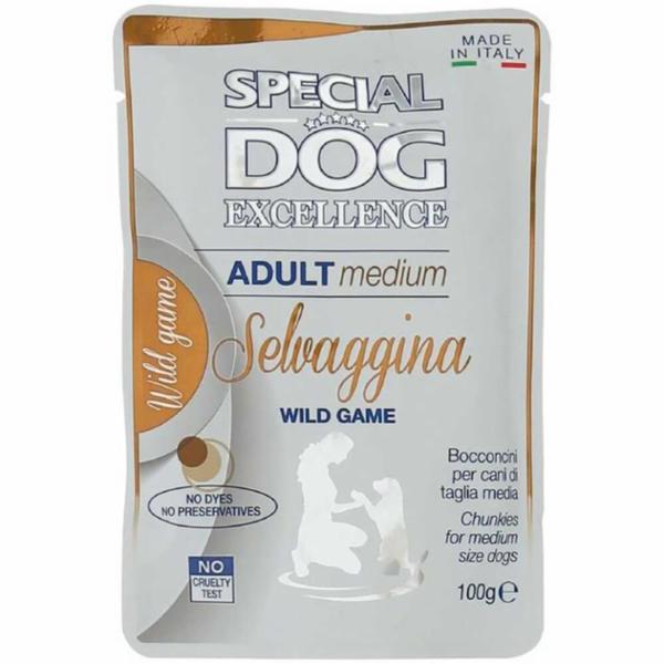 Special Dog Excellence Pouches Medium Adult Wild Game 100g