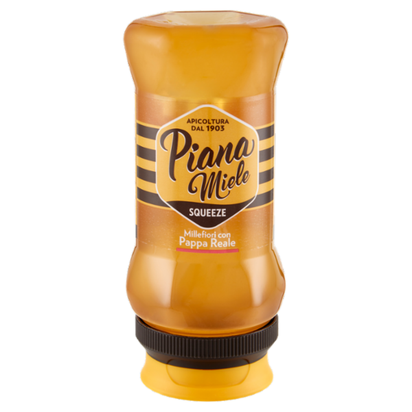 Piana Miele Squeeze Millefiori con Pappa Reale 380 g