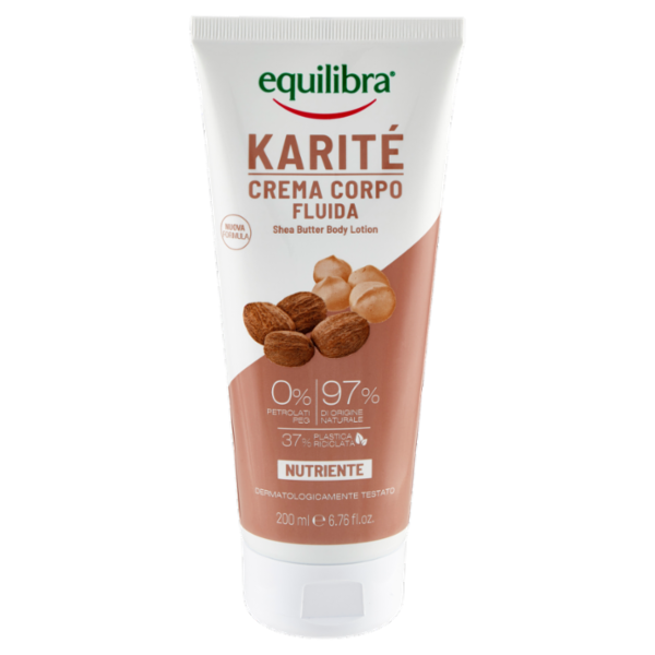 equilibra Karité Crema Corpo Fluida Nutriente 200 ml