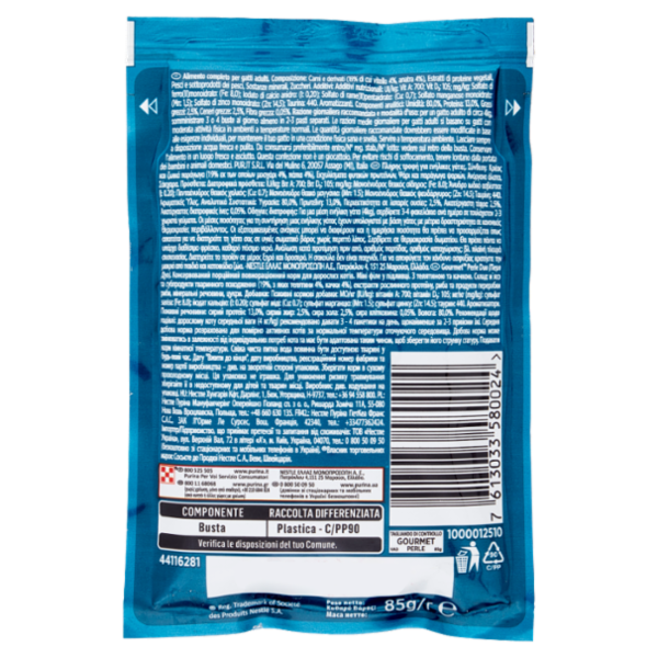 PURINA GOURMET Perle Duetti con Vitello e Anatra 85 g