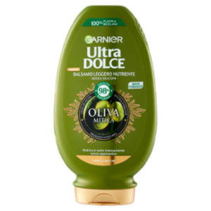 Garnier Ultra Dolce Oliva Mitica, Balsamo Per Capelli Inariditi e Sensibilizzati, 250 Ml