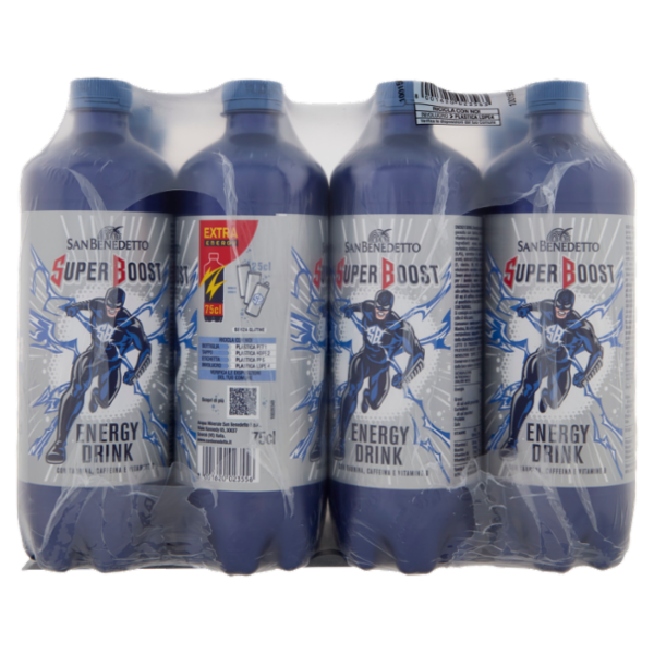 San Benedetto Energy Drink Super Boost 12 x 0,75L
