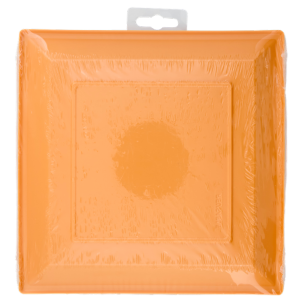 Smart Reusable Piatti Mandarine 23x23 cm 6 pz