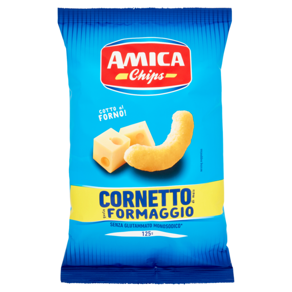 Amica Chips Cornetto di mais gusto Formaggio 125 g