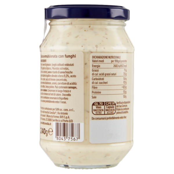 Consilia Salsa Boscaiola 240 g