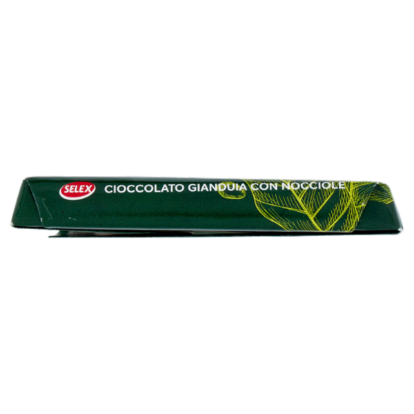 Selex Cioccolato Gianduia con Nocciole in pezzi 100 g