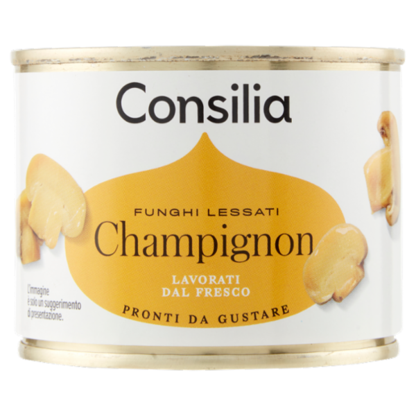 Consilia Funghi Champignon Lessati 190 g