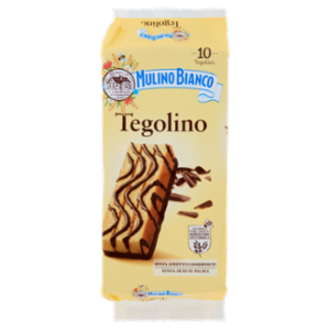 Mulino Bianco Tegolino Merenda Senza Additivi Conservanti 10 Pezzi 350 g