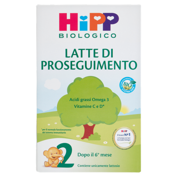 HiPP Biologico Latte di Proseguimento 2 2 x 300 g
