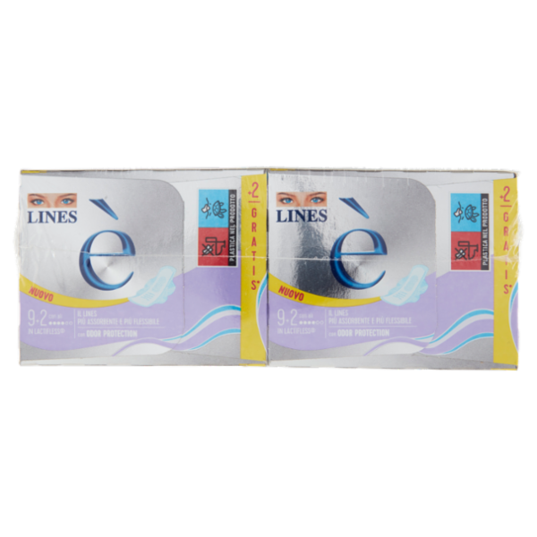 Lines è Assorbenti con ali 36+8 pz