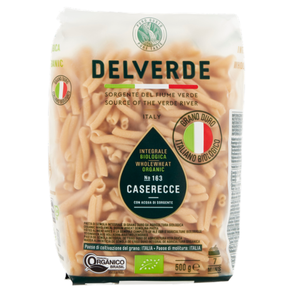 Delverde Integrale Biologica No 163 Caserecce 500 g
