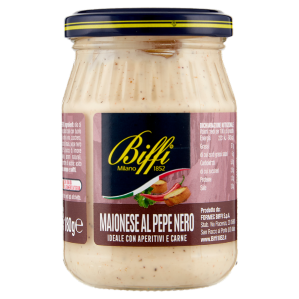 Biffi Maionese al Pepe Nero 180 g