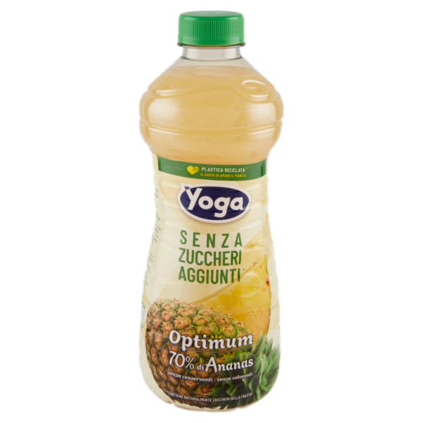 Yoga Optimum 70% di Ananas Senza Zuccheri Aggiunti* 1000 ml
