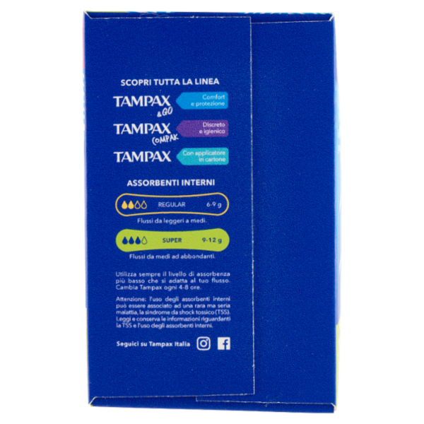 Tampax Super 40 pz
