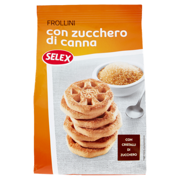 Selex Frollini con Zucchero di Canna 350 g