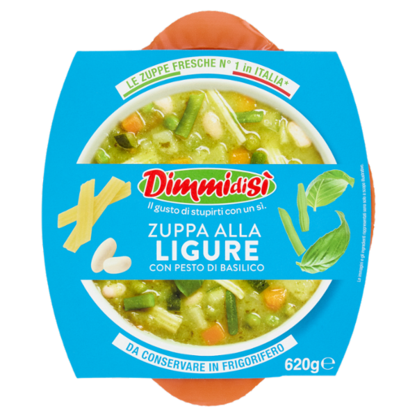 DimmidiSì Zuppa alla Ligure con Pesto di Basilico 620 g