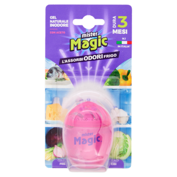 mister Magic l'Assorbiodori Frigo con Aceto 40 g