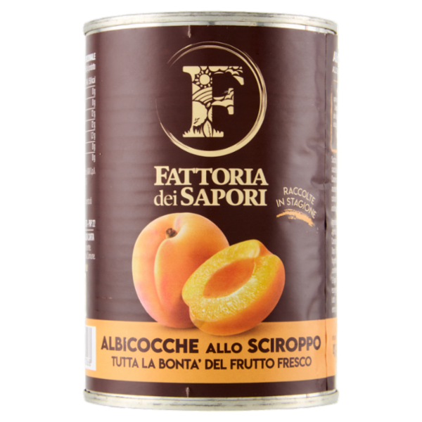 Fattoria dei Sapori Albicocche allo Sciroppo 410 g