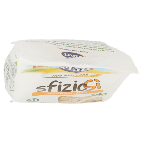 Matt non solo pane sfizioSì Riso Nero e Mais bio 60 g