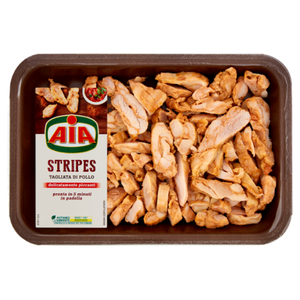 Aia Stripes Tagliata di Pollo delicatamente piccanti 0,300 kg