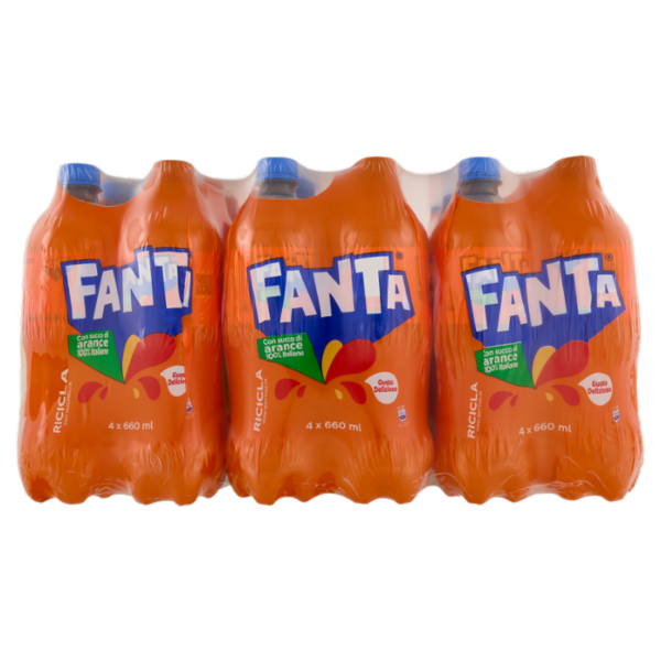 Fanta Orange NJ PET 66cl. 6x4