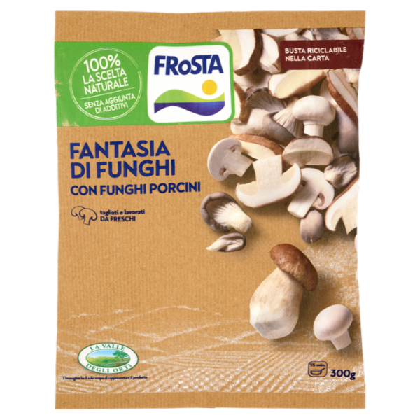 FRoSTA Fantasia di Funghi con Funghi Porcini 300 g