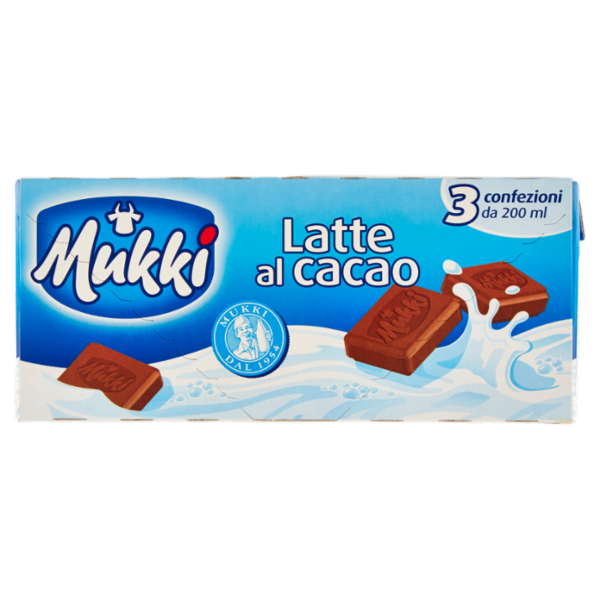 Mukki Latte al cacao 3 x 200 ml