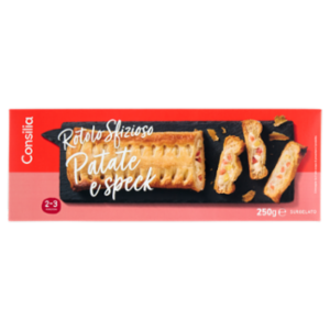 Consilia Rotolo Sfizioso Patate e Speck Surgelato 250 g