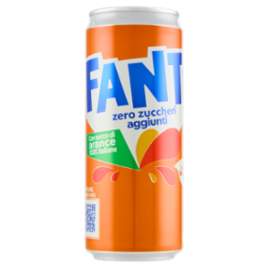 Fanta Zero Orange Can 33 Cl