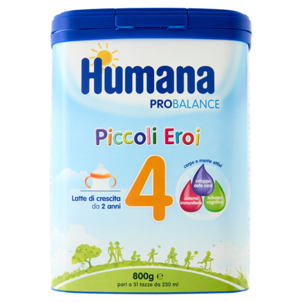 Humana Probalance Piccoli Eroi 4 Latte di crescita 800 g