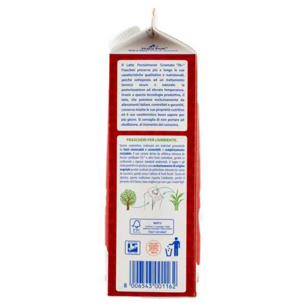 Frascheri latte parzialmente scremato di+ 1000 ml