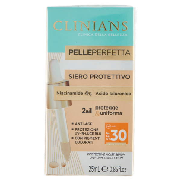 Clinians Pelle Perfetta Siero Protettivo SPF30 25 mL