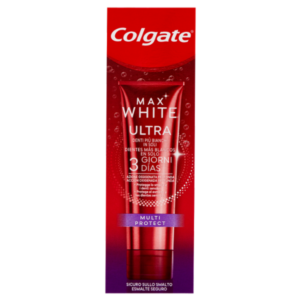 Colgate dentifricio sbiancante Max White Ultra Multiprotect 50 ml