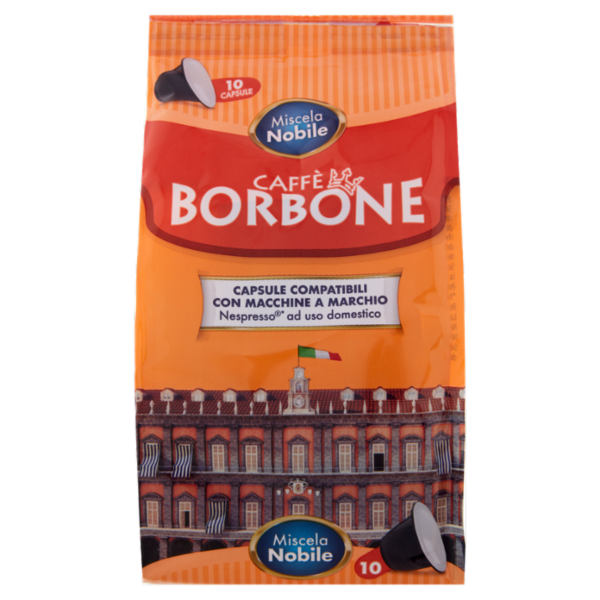 Caffè Borbone Miscela Nobile Capsule Compatibili Nespresso* 10 x 5 g