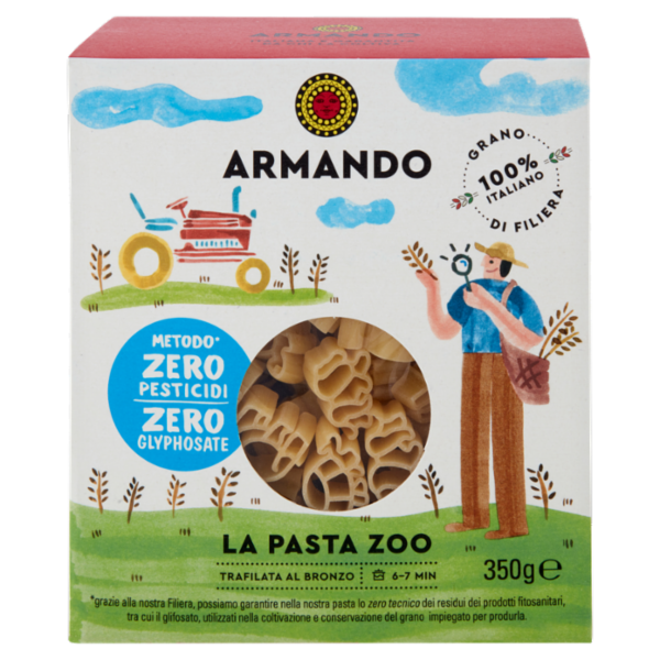 Armando Metodo* Zero Pesticidi - Zero Glyphosate la Pasta Zoo 350 g