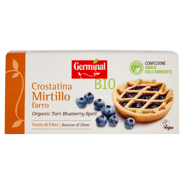 Germinal Bio Crostatina Mirtillo farro 4 x 50 g