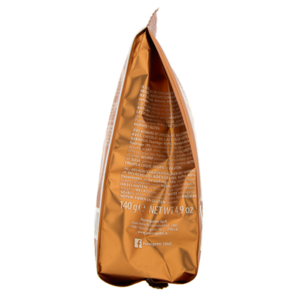Pernigotti Gemma Praline con Ripieno Gianduia al Latte 140 g