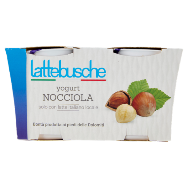 lattebusche yogurt Nocciola 2 x 125 g