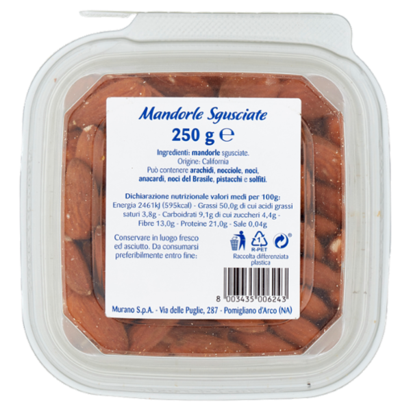 Fatina Mandorle Sgusciate 250 g