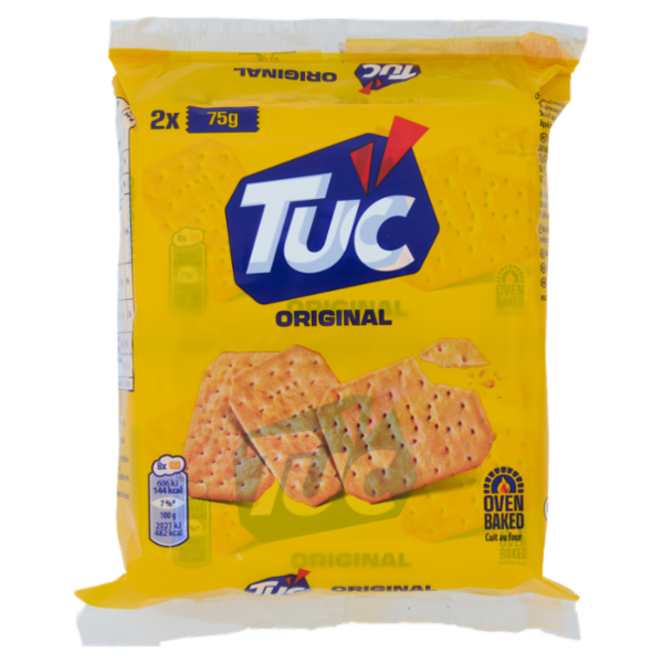 Tuc Original Biscotti Salati Multipack - 2 x 75 g