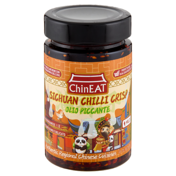 ChinEat Sichuan Chilli Crisp Olio Piccante 190 g