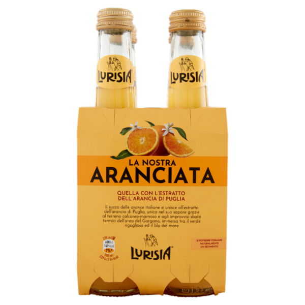 Lurisia la Nostra Aranciata confezione 4 x 275 ml