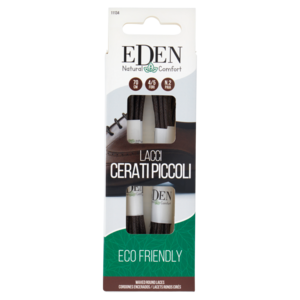 Eden Natural Comfort Lacci Cerati Piccoli 70 Cm 4/5 Fori 2 Paia